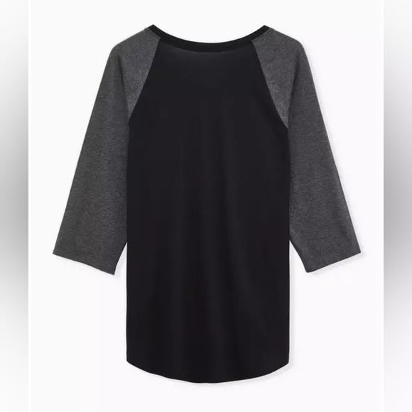 Torrid Peanuts Halloween Trick Or Treat Henley 3/5 Sleeves 4x - Picture 3 of 8